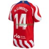 Maillot de Supporter Atlético Madrid M. Llorente 14 Domicile 2022-23 Pour Homme